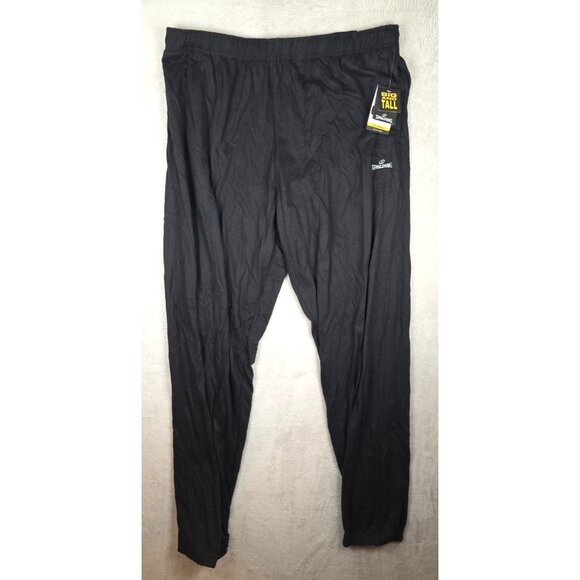 Spalding Men's Size 2XLT Regular Fit Big And Tall Black Pants - Picture 1 of 10